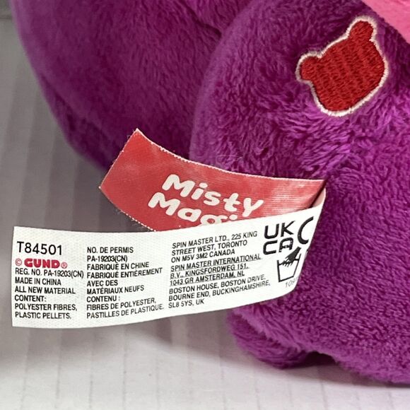 GUND Drops Misty Magic Purple Pink Unicorn Plush Doll Toy  11" - Picture 6 of 9